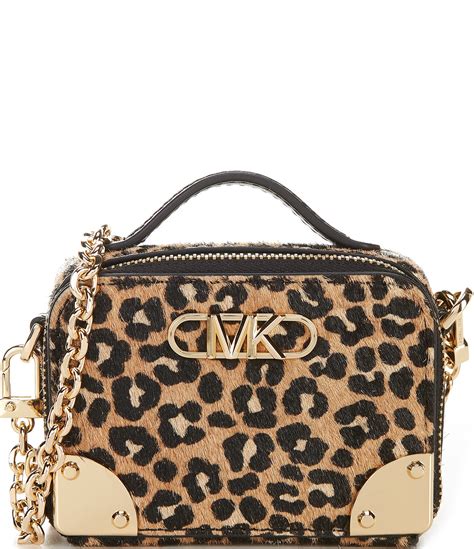 michael kors leopard print calf.